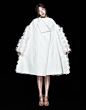 Sculptural Fashion with voluminous silhouette & textured surface detail; 3D fashion // Minju Kim