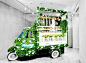 【美陈装置】震撼！绚丽多彩的花车装置艺术亮相日本服装店