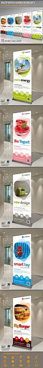 展板 Multipurpose Banner or Rollup 2 on Behance