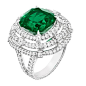 Fabergé Devotion Emerald 9.10ct Ring #Fabergé #emerald #ring