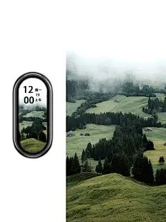 小米手环8壁纸分享 | 绿色风景壁纸系列 - 小红书