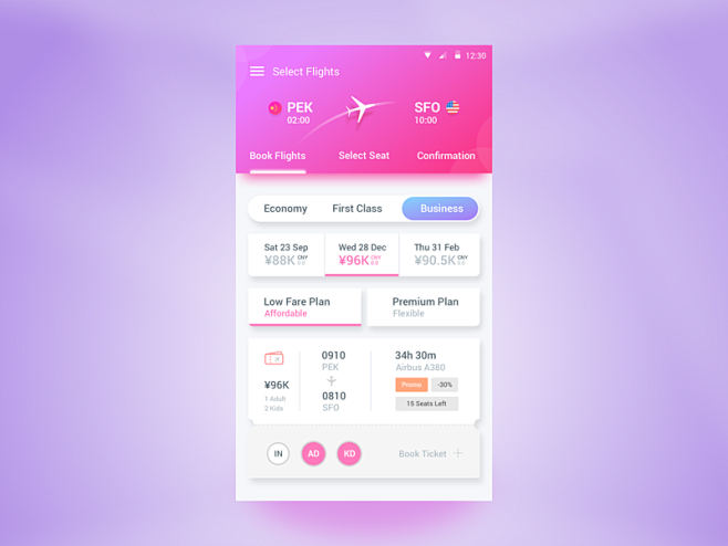 Flight Booking App