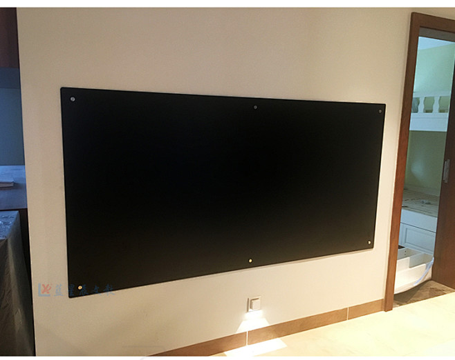 培训辅导班大号客厅家用教北京粉笔磁性玻璃黑板墙钢化定制壁挂式淘宝