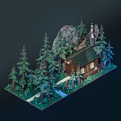 ANTWayne采集到Magicavoxel