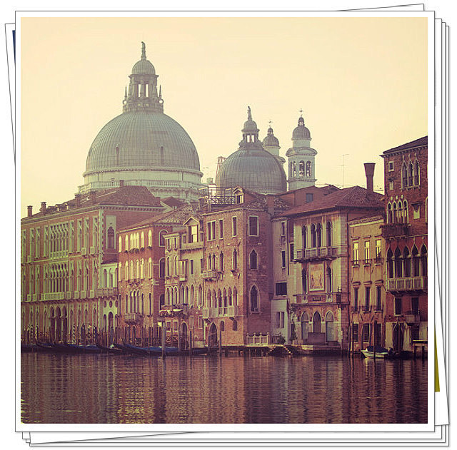 让眼睛去旅行---威尼斯的大运河，意大利