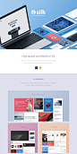 Silk UI Kit : The awesome Silk UI Kit is now available for Photoshop CC+, Sketch 3.4+.UI Kit contains 11 categories:Blog/magazine, Media, Widgets, Ecommerce, Forms, Navigation, Articles, Headers, Footers, Base and Samples.