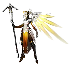 游戏人物素材 #守望先锋# #游戏#mercy_presskit