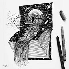 Donde_voy采集到插画