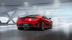 高清晰红色acura讴歌NSX轿车壁纸封面大图