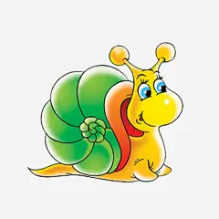 可爱的蜗牛免抠素材_新图网 https://ixintu.com 可爱 手绘 绿色 蜗牛 黄色