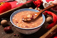 中国传统食物，腊八粥。