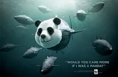 一组脑洞大开WWF公益环保海报，十分精彩！