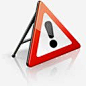 注意警报警告icontemplay1图标高清素材 achtung alert warning 注意 警告 警报 UI图标 设计图片 免费下载 页面网页 平面电商 创意素材