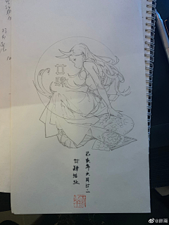 止止止Han采集到线稿