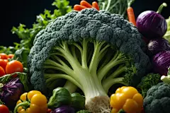 新鲜蔬菜高清摄影图