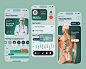 dashboard ui ui kit Hospital Mobile App doctor app crypto app web3 Mental Health App Clinic Mobile App psy app psyhology mobile app