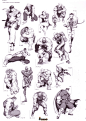 【街霸】20周年纪念原画集 类拳皇格斗风格原画资源CG帮美术资源网 -