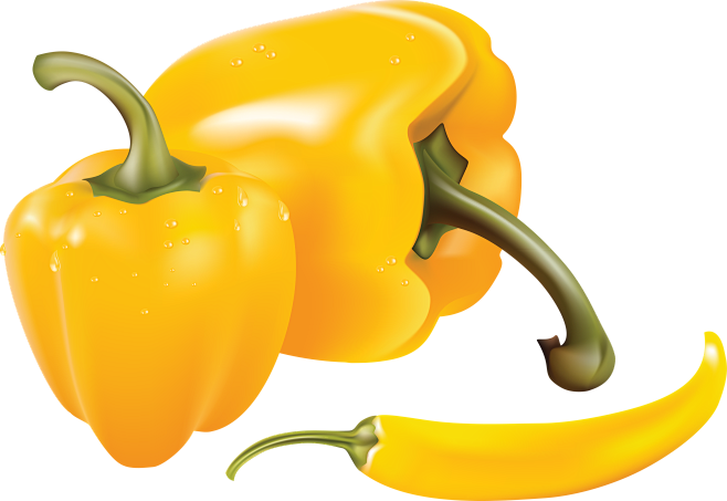 Yellow pepper PNG im...