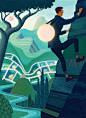 New Illustrations by Sam Chivers - Inspiration Grid | Design Inspiration : Recent work by uber-talented British illustrator Sam Chivers (previously). “My work naturally veers towards that blurry border point between science and nature. Recently I’ve becom