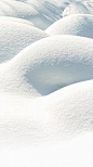 白色雪景白雪皑皑H5背景