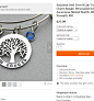 Stainless Steel Tree Of Life I'm Enough Charm