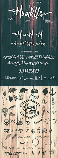 名片艺术签名手写英文字体下载(含图片包)下载_颜格视觉