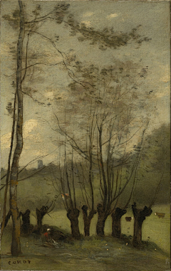 Z的收藏馆采集到柯罗 Camille Corot-国-写实主义