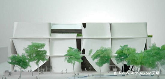 日本建筑师伊东丰雄在美国的第一个项目已经...
