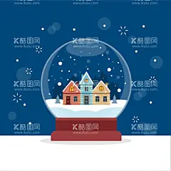 圣诞节水晶球   - 源文件下载【酷图网】圣诞节水晶球,圣诞水晶球,水晶球音乐盒,装饰摆件,圣诞节背景,圣诞节礼品,八音盒,圣诞节装饰,圣诞节,西方传统节日,