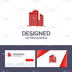 名片,品牌名称,模板,创造力,商务,现代,建筑业,窗户,建造物,剪影