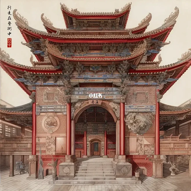 中国传统样式建筑