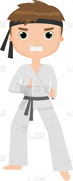 可爱的,空手道,男孩,不高兴的,柔道,和服,敏捷,小的,跆拳道,踢