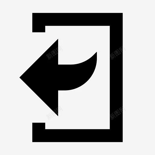 发送返回退出图标 UI图标 设计图片 免费下载 页面网页 平面电商 创意素材-花瓣网