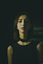1girl, 20 years old,****og film photo, clear facial contour, upper body, looking at viewer, Beautiful dynamic dramatic dark moody lighting, volumetric, shadows, cinematic atmosphere, Octane render, 8K ,professional, highly detailed,desaturated, 35mm phot