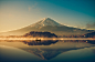 Mount fuji at Lake kawaguchiko,Sunrise by Pongnathee Kluaythong on 500px