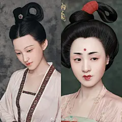风古装古代发型妆造发饰搭配(五)附教程 - 小红书-花瓣网