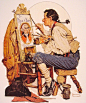 ​【博主推荐】诺曼·洛克威尔 Norman Rockwell 美国在20世纪早期的重要画家及插画家。​​ - 文章