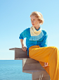 Elyse Maguire Lookbook SS'18 : Elyse Maguire Scarves collection SS2018