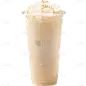秋天通用原味奶茶元素素材