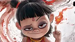 哪吒 魔童闹海 水墨 电脑壁纸 2K壁纸_壁纸下载 - 壁纸汇