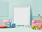 Beauty: Stationery, Cosmetics, Wedding, mockups : Awesome Mockup Scene Generator