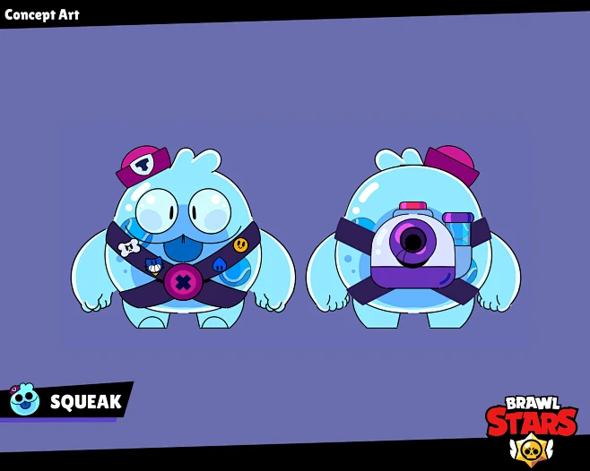 Brawl Stars Character concepts-花瓣网
