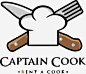 厨师刀叉风格LOGO_88ICON https://88icon.com 糕点 蛋糕 面包 甜品 甜食 烘焙 LOGO 手绘 厨师帽 刀叉 糕点logo