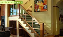 手机壁纸流行过道实景图楼梯