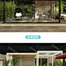 howvin户外凉亭别墅庭院花园新中式现代铝合金亭子室外楼顶遮阳棚-淘宝网