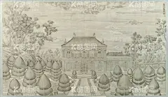 圆明园   - 源文件下载【酷图网】圆明园,圆明园原址,圆明园版画,郎世宁,郎世宁画作,国画,中国画,清朝生活,清朝宫廷画,清代宫廷画,庭院画,清朝场景,清代庭院,清代生活,清朝建筑,清朝山水画,