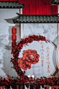 红色系中式婚礼 | 出嫁-来自凯圣婚礼制造客照案例 |婚礼时光