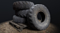 SCANNED RUSSIAN TRUCK TIRE