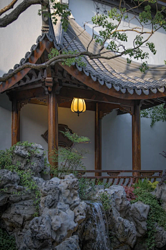 上海木西花园设计采集到花园风格---中式花园