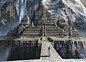 Mattepaintings and sketches for "Klondike" game trailer